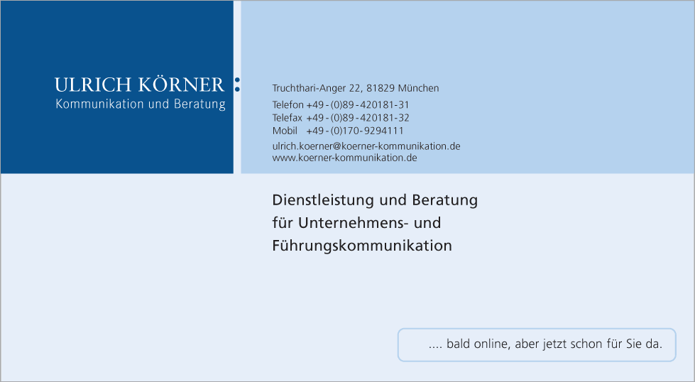 Willkommen bei K��rner Kommunikation